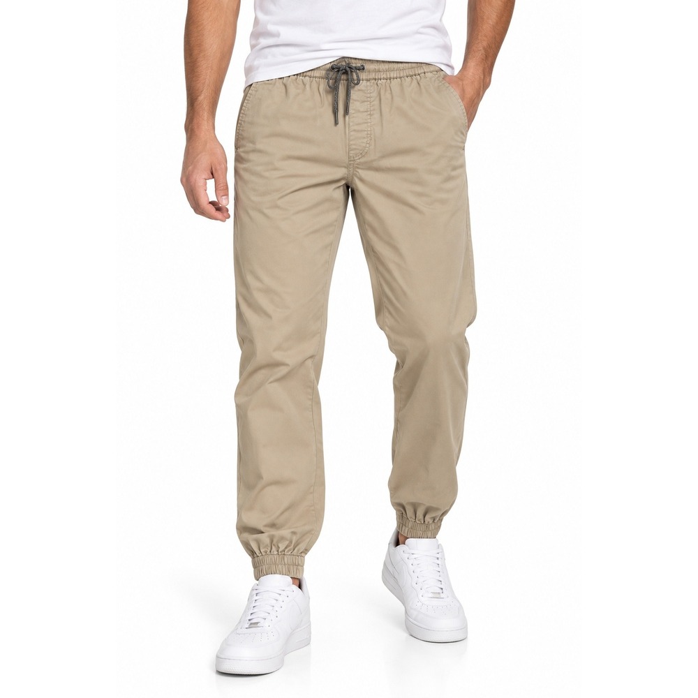 Volcom Frickin Slim Jogger Mens Khaki Tan Chino Pants Size Large NWT